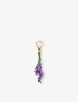 LOEWE: Loewe x Paula's Ibiza Lavender Leather Charm