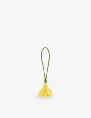 LOEWE: Loewe x Paula's Ibiza Tulip Leather Bag Charm