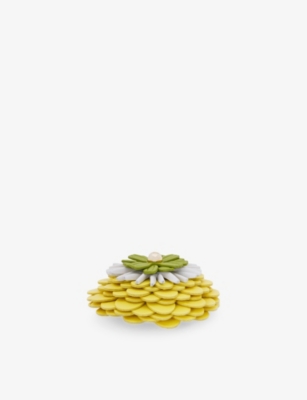 LOEWE: Flower Leather Pin