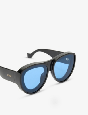 LOEWE: Loewe x Paula's Ibiza G314487X01 Aviator-Frame Acetate Sunglasses