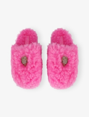 KURT GEIGER LONDON: Kensington Faux-Fur Slippers