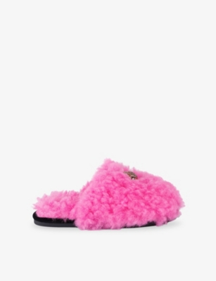 KURT GEIGER LONDON: Kensington Faux-Fur Slippers