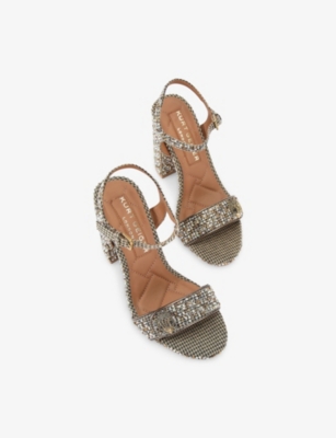 KURT GEIGER LONDON: Kensington Langley Embellished High Heels