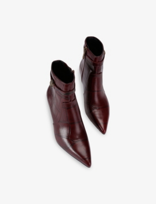 KURT GEIGER LONDON: Kensington Leather Heeled Ankle Boots