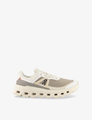 On Womens Cream Desert F Cloudvista 2 Waterproof Mesh Low-top Trainers