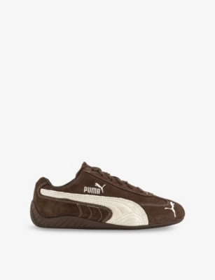 Puma Womens Speedcat Og Suede Low-top Trainers Ttf Dark Chocolate Frost