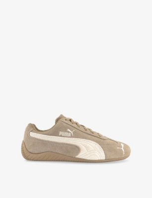 Puma Womens Speedcat Og Suede Low-top Trainers Tff Prairie Tan Frosted