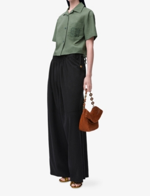 LOEWE: Loewe x Paula's Ibiza Short-Sleeve Cotton-Blend Shirt