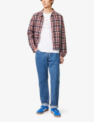 PS BY PAUL SMITH: Stitch Stripe Regular-Fit Cotton T-Shirt