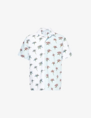 PS BY PAUL SMITH: Mix Up Casual-Fit Short-Sleeve Cotton Shirt