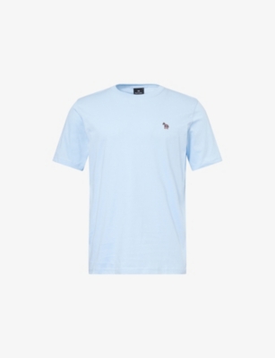 PS BY PAUL SMITH: Zebra-Embroidered Regular-Fit Cotton-Jersey T-Shirt