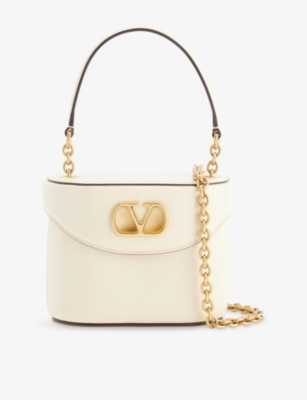 VALENTINO GARAVANI: Vain Vanity Mini Leather Cross Body Bag