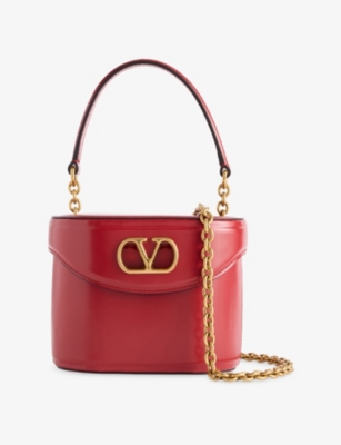 VALENTINO GARAVANI: Vain Vanity Mini Leather Cross Body Bag