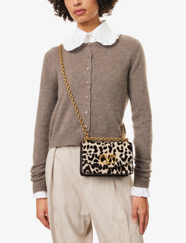 Vain Small Calf-Leather Shoulder Bag