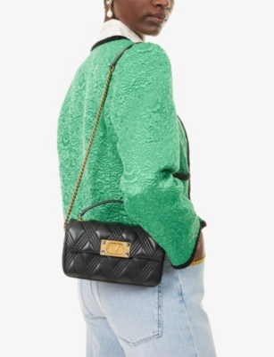 VALENTINO GARAVANI: Quiltie 67 Small Leather Shoulder Bag