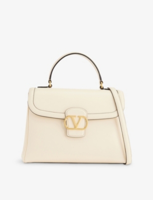 VALENTINO GARAVANI: 9to5 Leather Top Handle Bag