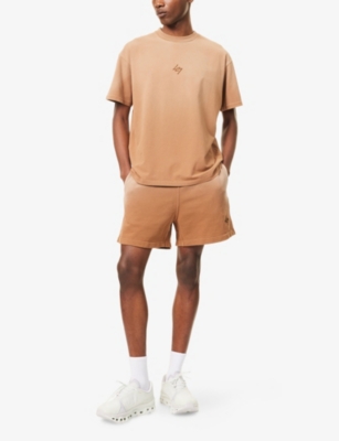 247 BY REPRESENT: Motion Logo-Print Cotton-Jersey Shorts