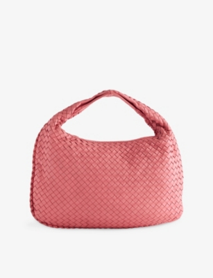 RESELFRIDGES: Pre-Loved Bottega Veneta Intrecciato Leather Hobo Bag