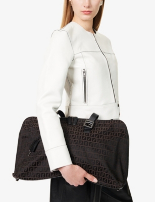 RESELFRIDGES: Pre-Loved Fendi Zucchino Canvas Tote Bag
