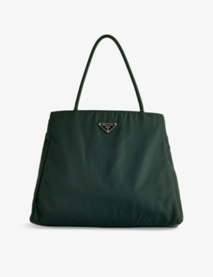 RESELFRIDGES: Pre-Loved Prada Tessuto City Nylon Tote Bag