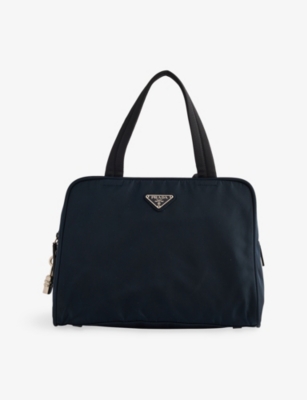 RESELFRIDGES: Pre-Loved Prada Tessuto Woven Shoulder Bag