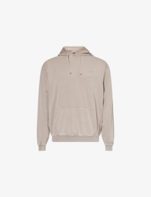 CONDITION: Dyed Kangaroo-Pocket Stretch-Cotton Hoody