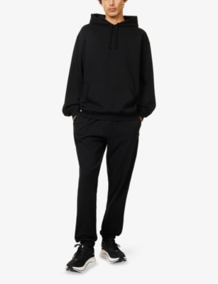 CONDITION: Dyed Kangaroo-Pocket Stretch-Cotton Hoody