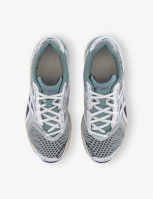 Asics Mens White Pure Silver Gel-ds 14 Woven Trainers