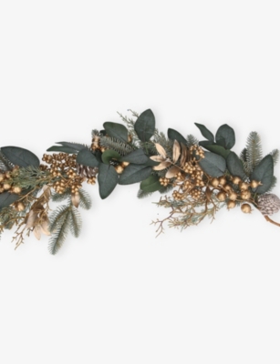 SELFRIDGES EDIT: Eucalyptus And Berry Artificial Christmas Garland