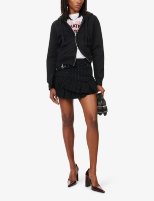 VAQUERA: Printed Slim-Fit Cotton-Jersey Hoodie