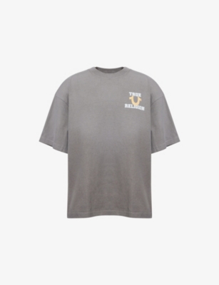 TRUE RELIGION: Vintage Boxy Cotton-Jersey T-Shirt