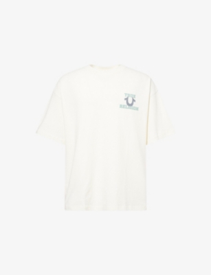TRUE RELIGION: Vintage Boxy Cotton-Jersey T-Shirt