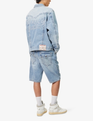 TRUE RELIGION: Super T Cotton Denim Jacket
