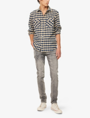 TRUE RELIGION: Rocco Painted Denim Jeans