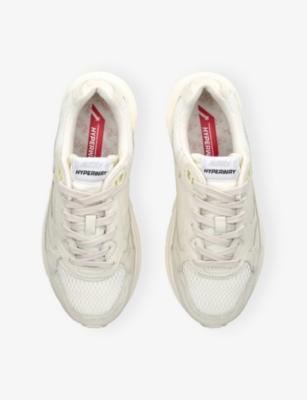 AUTRY: Hyperway Leather and Mesh Trainers