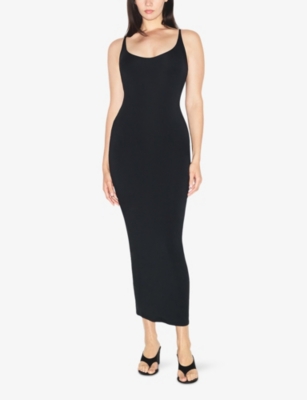 SKIMS: Smooth Layers Scoop-Neck Jersey Maxi Dress