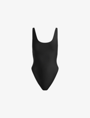 SKIMS: Signature Swim Scoop-Neck Swimsuit