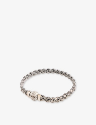 EMANUELE BICOCCHI: Braided 925 Sterling-Silver Bracelet