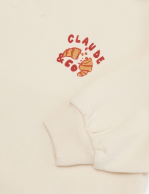CLAUDE & CO: Jam Picnic Graphic-Print Cotton-Blend Sweatshirt 6 months - 6 years