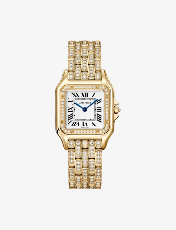 CRWJPN0060 Panthère de Cartier Medium Model 18ct Yellow-Gold and 3.48ct Diamond Quartz Watch
