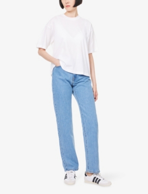 CARHARTT WIP: Chester Embroidered-Logo Cotton T-shirt