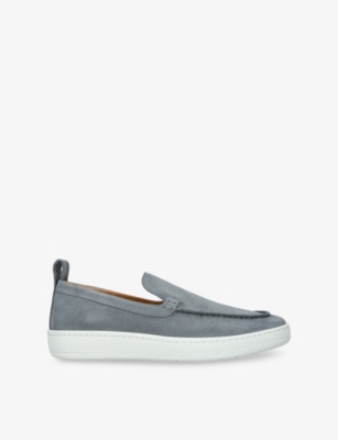 LANVIN: Suede Slipper Shoes