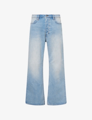 Neuw Mens Kurt Baggy-fit Denim Jeans Light Indigo In Blue
