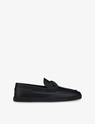 CHRISTIAN LOUBOUTIN: Chambeliboat Leather Boat Shoes