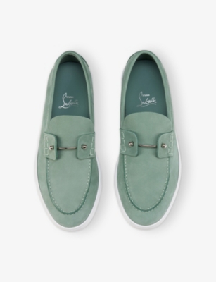CHRISTIAN LOUBOUTIN: Chambeliboat Leather Boat Shoes