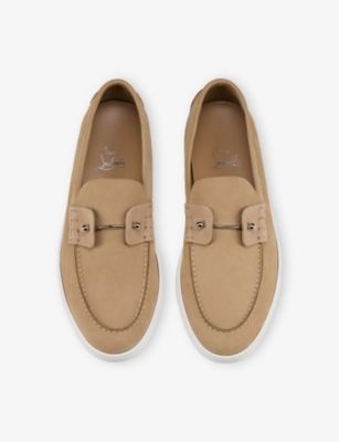 CHRISTIAN LOUBOUTIN: Chambeliboat Leather Boat Shoes