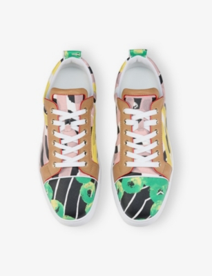 CHRISTIAN LOUBOUTIN: Louis Junior Woven Trainers