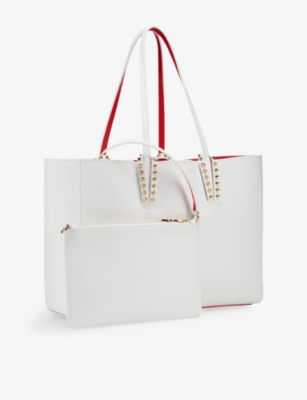 CHRISTIAN LOUBOUTIN: Cabata Small Leather Tote Bag