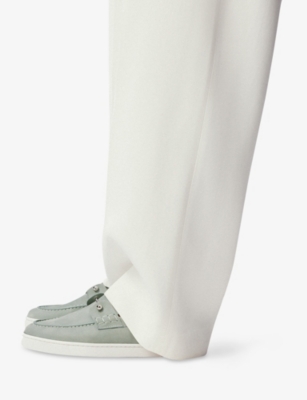 CHRISTIAN LOUBOUTIN: Chambeliboat Leather Boat Shoes