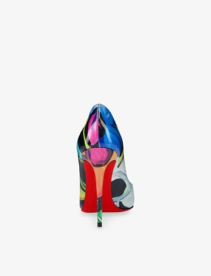Christian Louboutin Hot Chick 100 Patent Leather Pumps